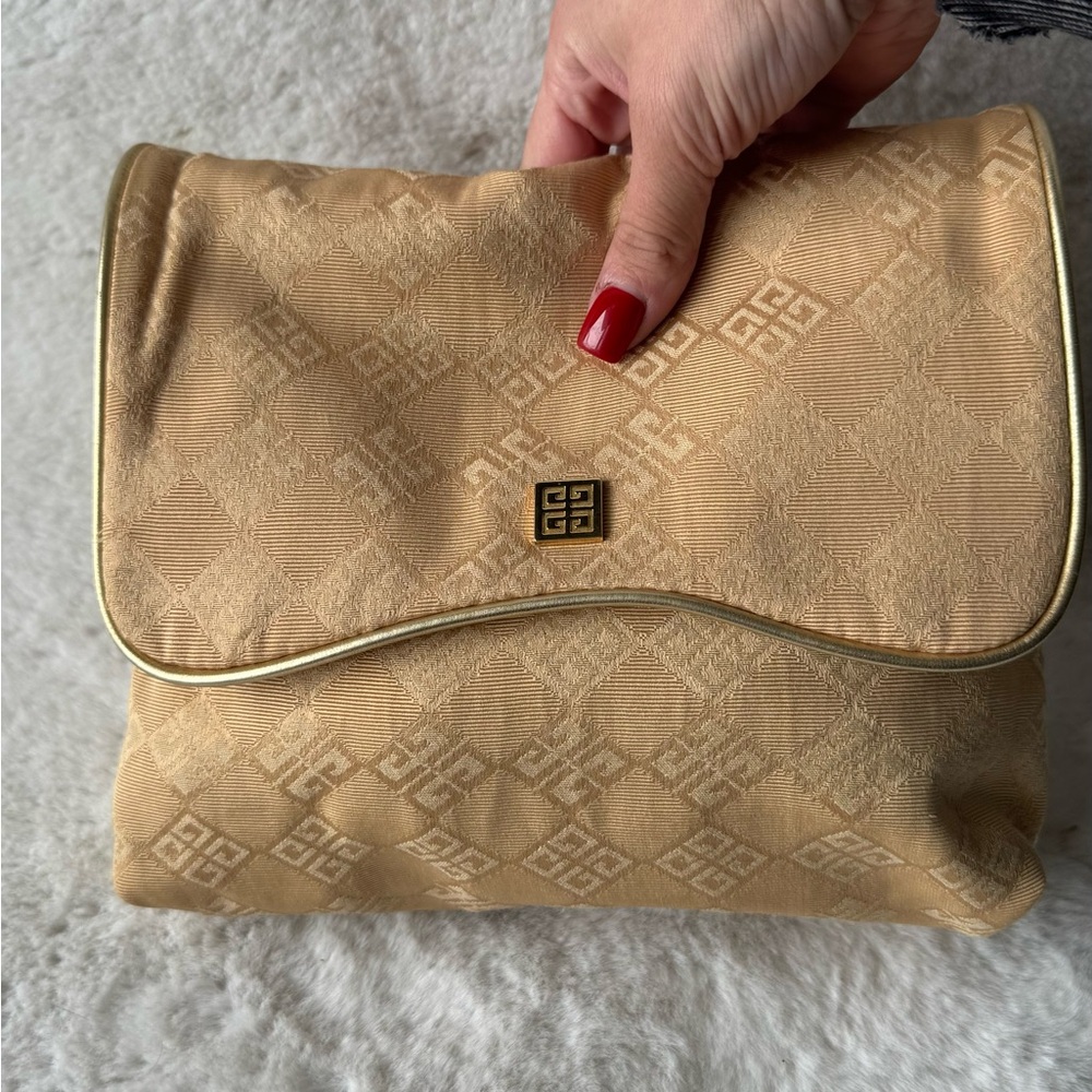 Authentic Givenchy Vintage 4G Monogram Clutch